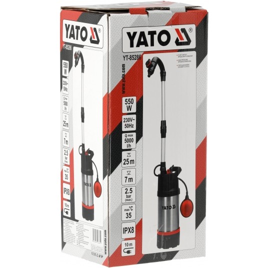 POMPA DO DESZCZÓWKI MULTI INOX 550 -zdjęcie numer 12