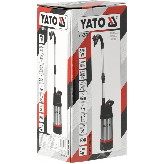 POMPA DO DESZCZÓWKI MULTI INOX 550 AUTO -zdjęcie numer 11