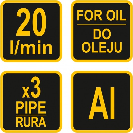 POMPA DO OLEJU ALUMINIOWA -zdjęcie numer 4