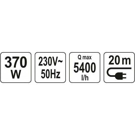 POMPA GŁĘBINOWA 370W -zdjęcie numer 4