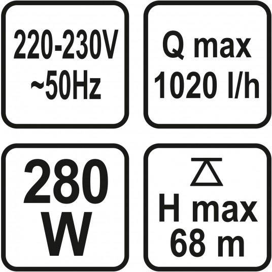 POMPA MEMBRANOWA 280W -zdjęcie numer 4