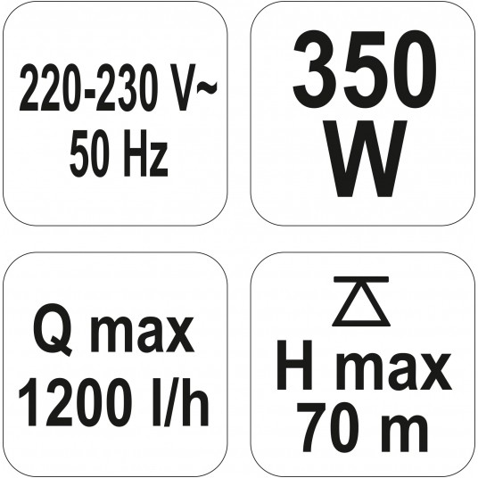 POMPA MEMBRANOWA 350W -zdjęcie numer 3