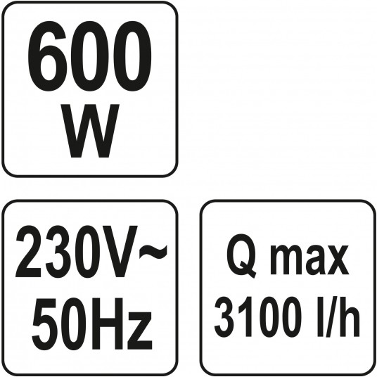 POMPA POWIERZCHNIOWA 600W -zdjęcie numer 6