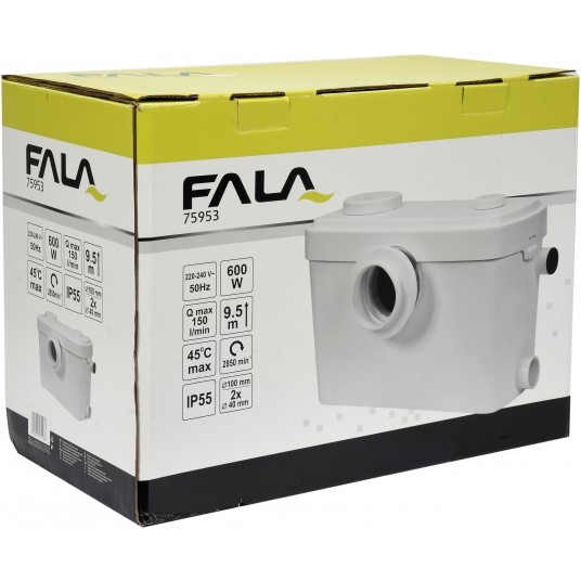 POMPA WC 600W Z NOŻAMI TNĄCYMI -zdjęcie numer 5