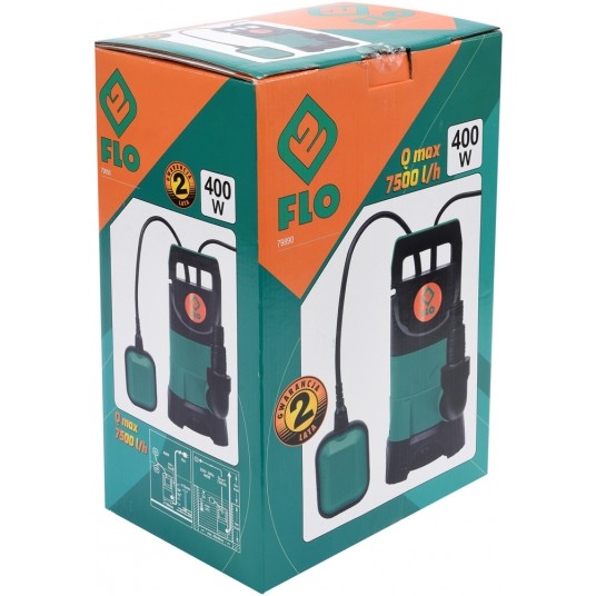 POMPA ZATAPIALNA DO WODY BRUDNEJ 400W -zdjęcie numer 2