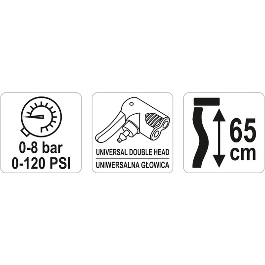 POMPKA RĘCZNA SŁUPKOWA Z MANOMETREM -zdjęcie numer 3