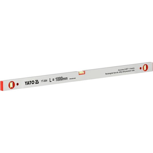 POZIOMNICA 1000MM 3-LIBELKI (2-PIONOWE) -zdjęcie numer 2