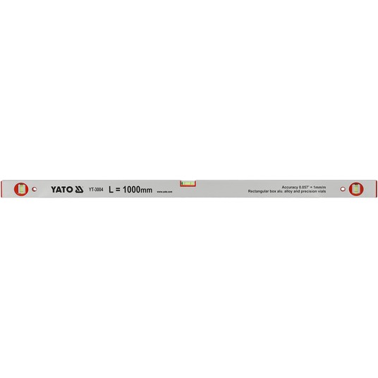 POZIOMNICA 1000MM 3-LIBELKI (2-PIONOWE) -zdjęcie numer 1