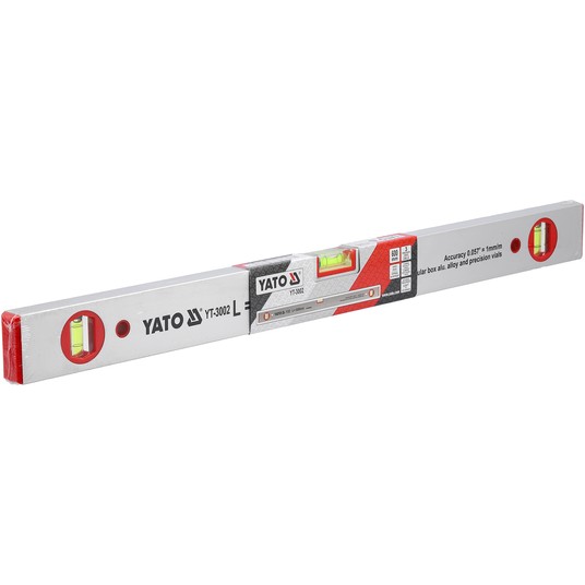 POZIOMNICA 600MM 3-LIBELKI (2-PIONOWE) -zdjęcie numer 3