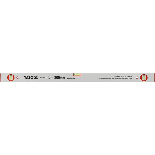 POZIOMNICA 800MM 3-LIBELKI (2-PIONOWE) -zdjęcie numer 1