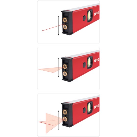 POZIOMNICA ELEKTRONICZNA 610MM Z LASEREM -zdjęcie numer 7