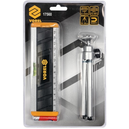 POZIOMNICA LASER. MINI ZE STATYWEM 170MM -zdjęcie numer 3