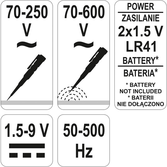 PRÓBNIK NAPIĘCIA 70-250V -zdjęcie numer 4