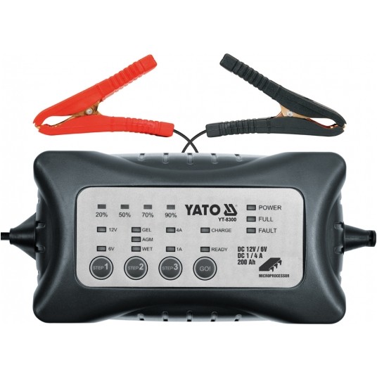 PROSTOWNIK ELEKTRONICZN 12/6V 1/4A 200Ah -zdjęcie numer 1