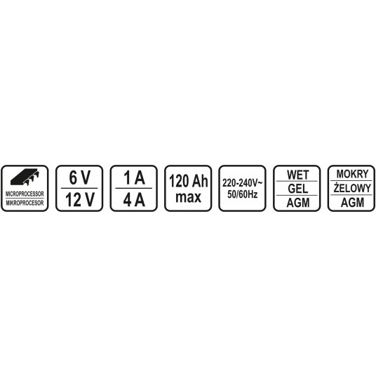 PROSTOWNIK ELEKTRONICZNY 6-12V 0,8/3,8A -zdjęcie numer 5