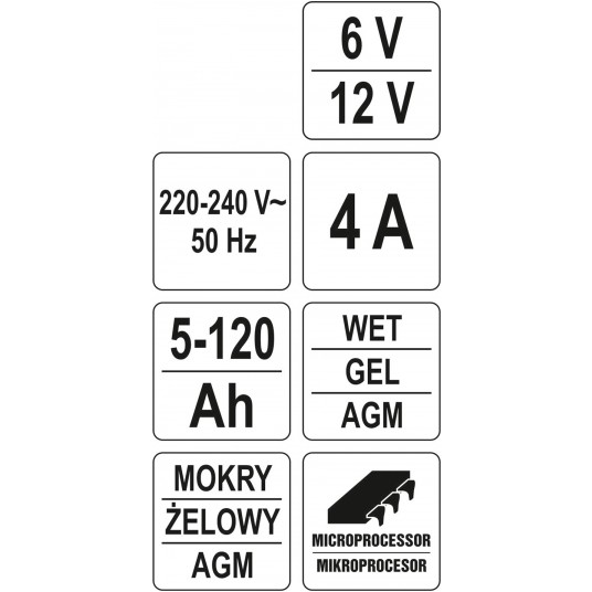 PROSTOWNIK ELEKTRONICZNY 6-12V/4A -zdjęcie numer 4