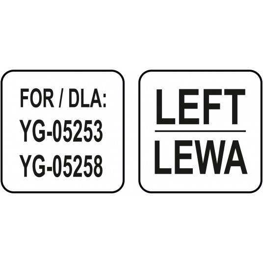 PROWADNICA LEWA DO PÓŁKI 333*430 -zdjęcie numer 4