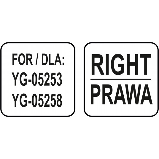 PROWADNICA PRAWA DO PÓŁKI 333*430 -zdjęcie numer 1