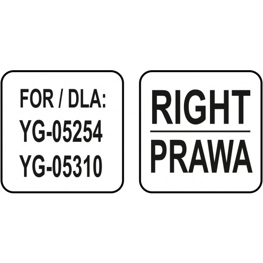 PROWADNICA PRAWA DO PÓŁKI 408*630 -zdjęcie numer 1