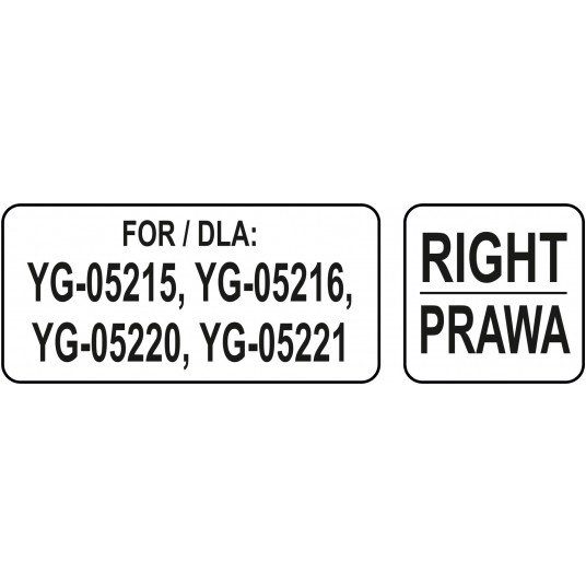 PROWADNICA PRAWA ZAPASOWA PÓŁKI 534*650 -zdjęcie numer 1
