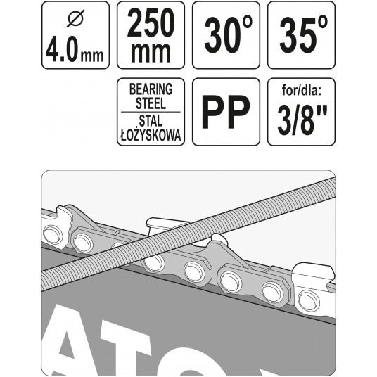 PROWADNIK Z PILNIKIEM DO ŁAŃCUCHÓW 4,0MM -zdjęcie numer 5