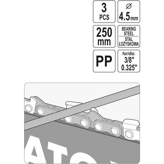 PROWADNIK Z PILNIKIEM DO ŁAŃCUCHÓW 4,5MM -zdjęcie numer 5