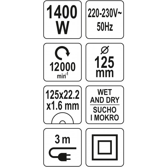 PRZECINARKA DO GRESU 125MM 1400W -zdjęcie numer 5