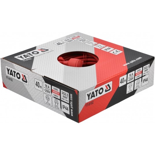 PRZEDŁUŻACZ 40M; PRZEWÓD 3G2,5MM -zdjęcie numer 5