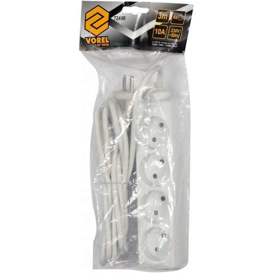 PRZEDŁUŻACZ EL. BEZ UZIEMIENIA 4G 3,0M -zdjęcie numer 4