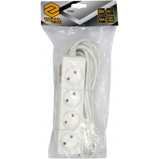 PRZEDŁUŻACZ EL. BEZ UZIEMIENIA 4G 5,0M -zdjęcie numer 4