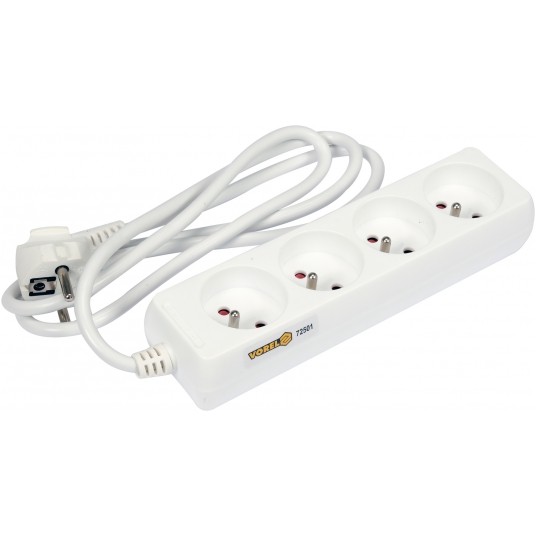 PRZEDŁUŻACZ ELEKTR./BIAŁY/ 4G Z/U 1,5 M -zdjęcie numer 2