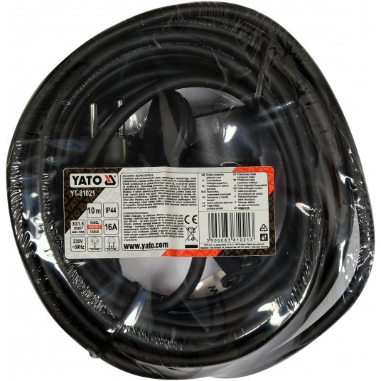 PRZEDŁUŻACZ W OSŁONIE GUMOWEJ 10M -zdjęcie numer 5