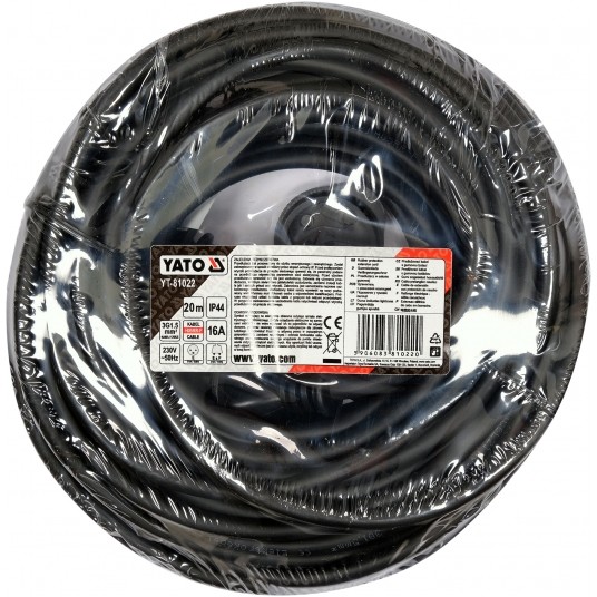 PRZEDŁUŻACZ W OSŁONIE GUMOWEJ 20M -zdjęcie numer 4