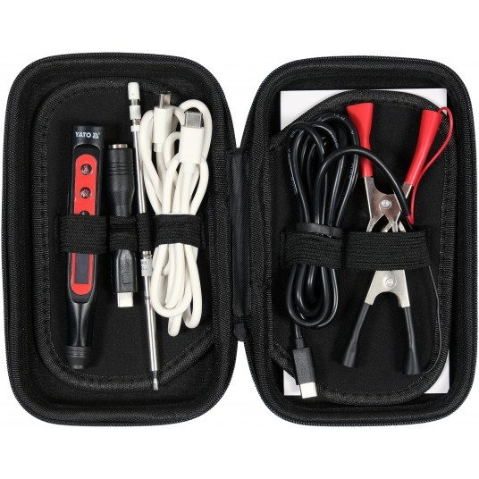 PRZENOŚNA LUTOWNICA CYFROWA T12 65W -zdjęcie numer 12