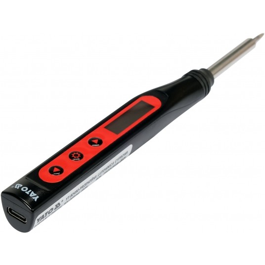 PRZENOŚNA LUTOWNICA CYFROWA T12 65W -zdjęcie numer 4