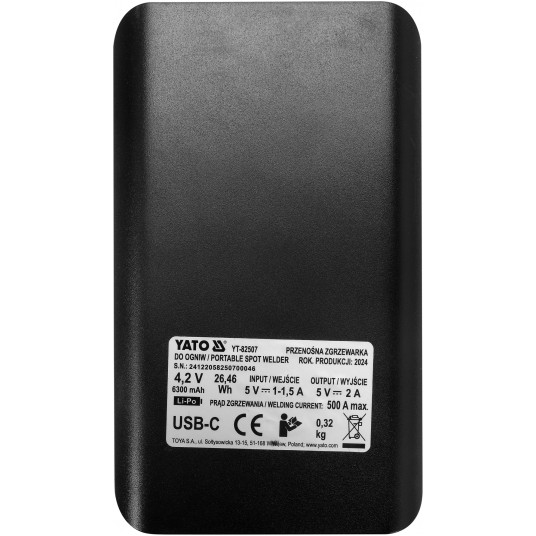 PRZENOŚNA ZGRZEWARKA PUNKTOWA 500A -zdjęcie numer 9
