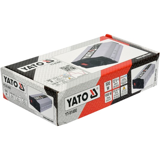 PRZETWORNICA NAPIĘCIA 12/230V 500W -zdjęcie numer 5