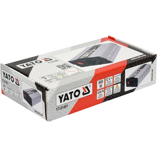 PRZETWORNICA NAPIĘCIA 12/230V 800W -zdjęcie numer 5