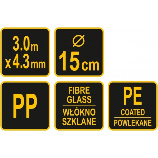 PRZETYKACZ WYCZYSTKI KOMINOWEJ 3M 150MM -zdjęcie numer 3
