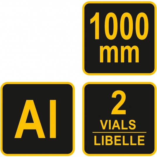 PRZYMIAR ALUMINIOWY 1000 MM -zdjęcie numer 3