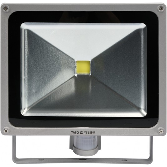 REFLEKTOR DIODOWY Z CZUJN. RUCHU 50W 3500LM YATO -zdjęcie numer 2