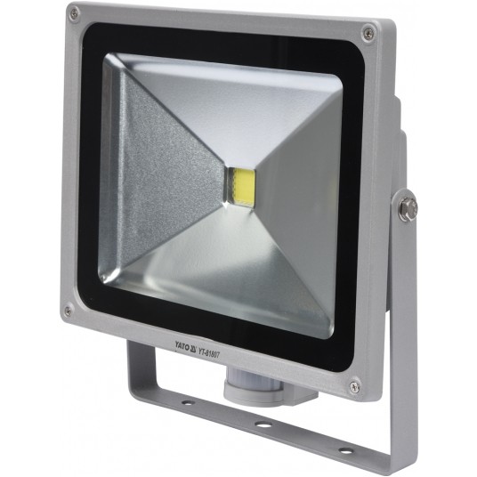 REFLEKTOR DIODOWY Z CZUJN. RUCHU 50W 3500LM YATO -zdjęcie numer 1