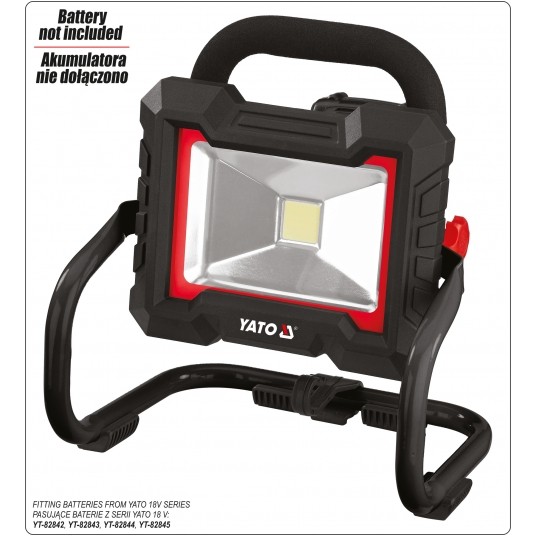 REFLEKTOR LED 18V 1600LM 20W - BODY -zdjęcie numer 7