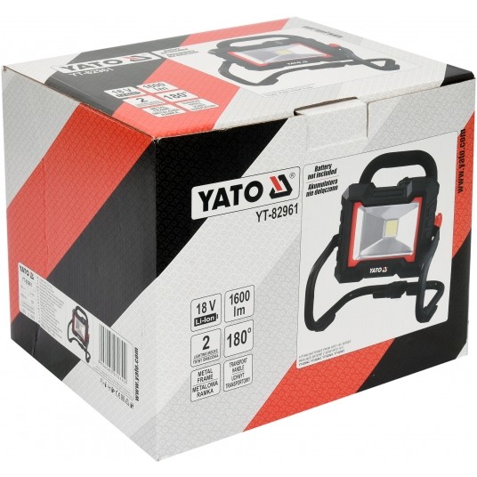 REFLEKTOR LED 18V 1600LM 20W - BODY -zdjęcie numer 6