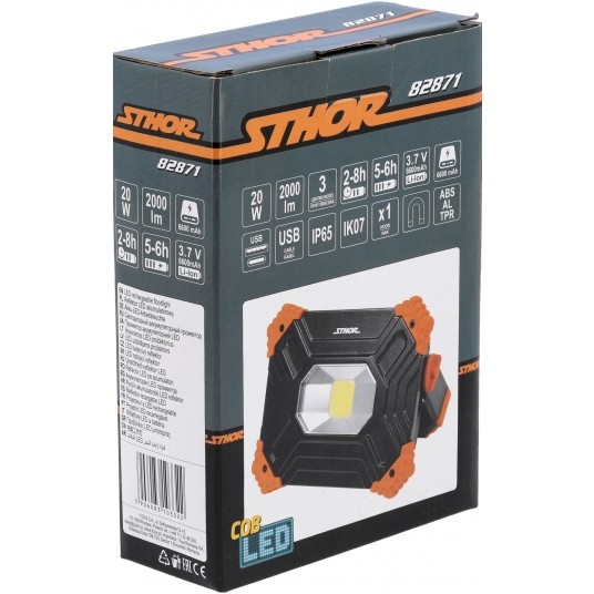 REFLEKTOR PRZENOŚNY 20W COB 2000LM -zdjęcie numer 7