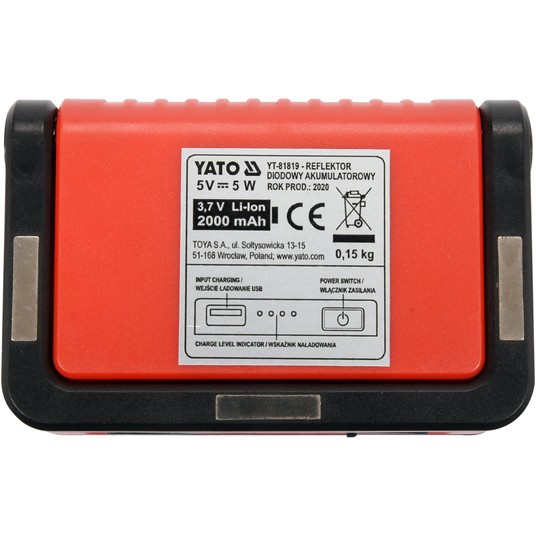 REFLEKTOR PRZENOŚNY 5W COB 300LM -zdjęcie numer 4
