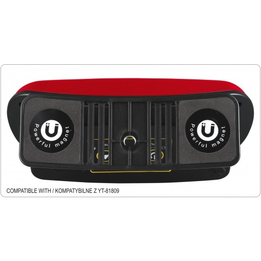 REFLEKTOR PRZENOŚNY,GŁOŚNIK 2X15W 2000LM -zdjęcie numer 7