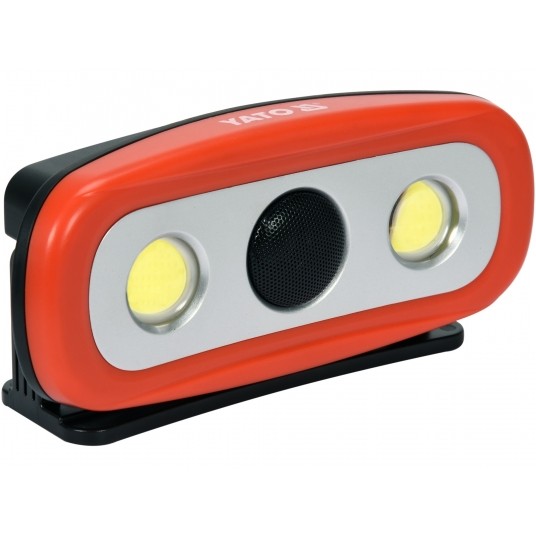 REFLEKTOR PRZENOŚNY,GŁOŚNIK 2X15W 2000LM -zdjęcie numer 7