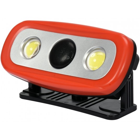 REFLEKTOR PRZENOŚNY,GŁOŚNIK 2X15W 2000LM -zdjęcie numer 2