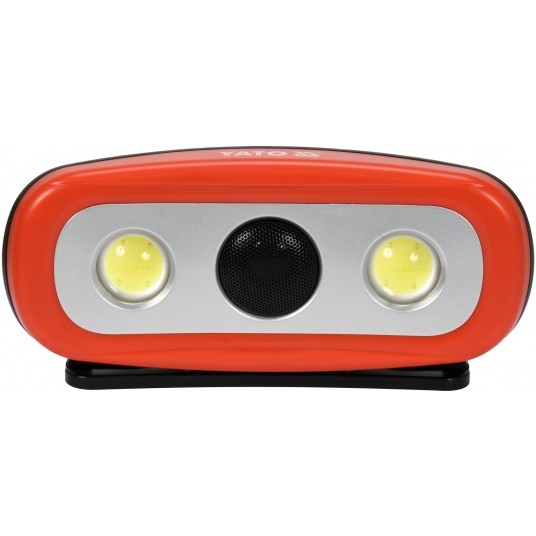 REFLEKTOR PRZENOŚNY,GŁOŚNIK 2X15W 2000LM -zdjęcie numer 1